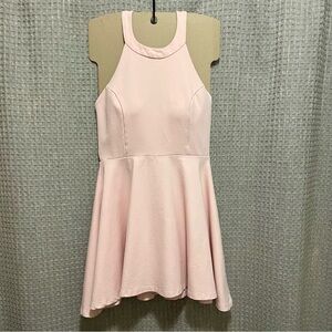 Windsor Pink Women's Halter Backless Mini Dress - Short Summer Dress